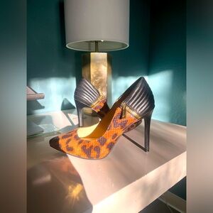 Jessica Simpson Leopard Print Heels